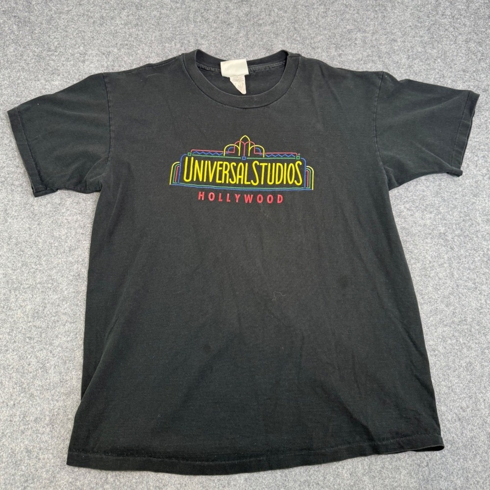 Universal Studios Hollywood T Shirt Black Mens XL Graphic Tee